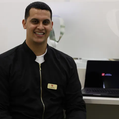 Carlos Wilson, cirurgião-dentista da Odonto Excellence Santa Cruz